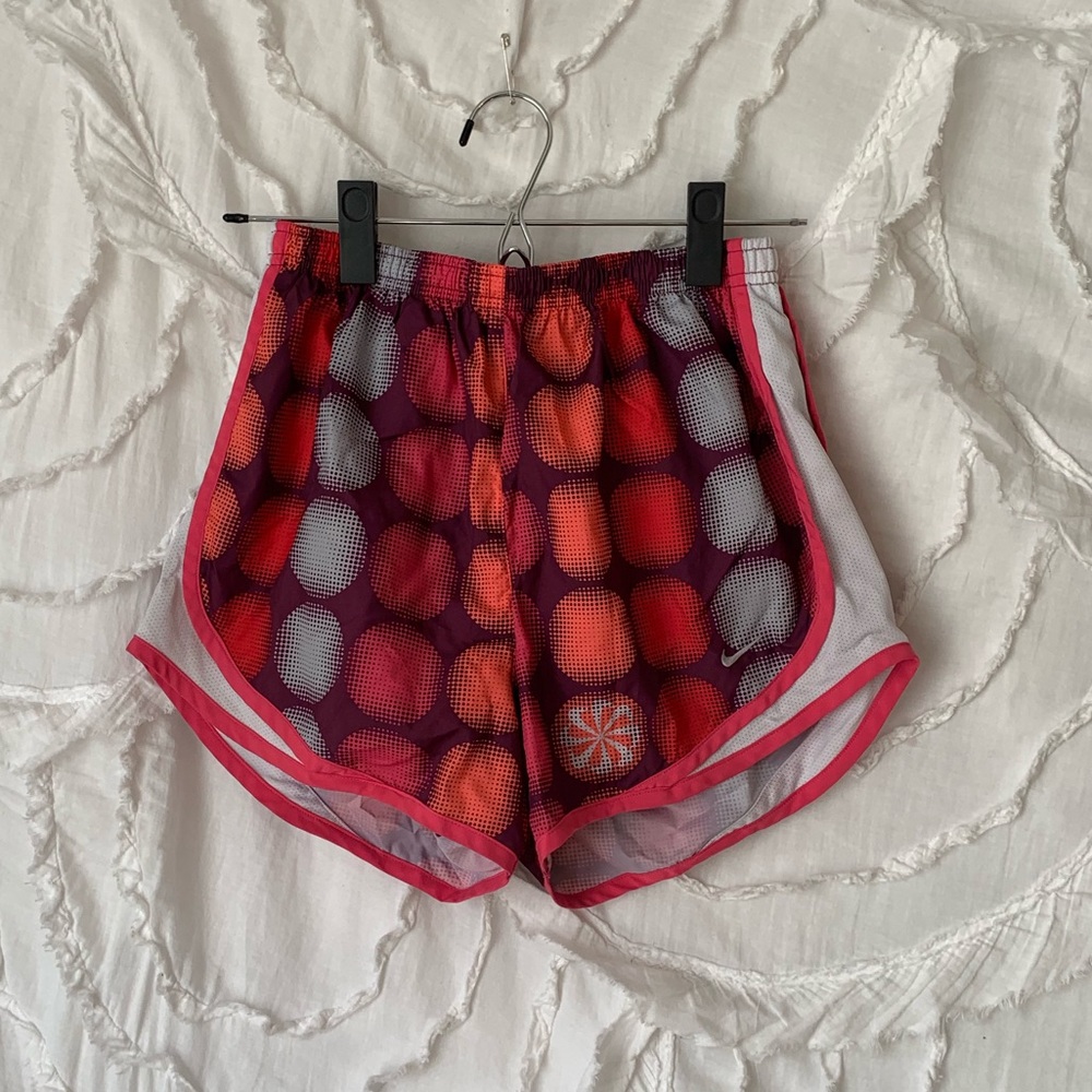 fun polka dot running nike shorts!